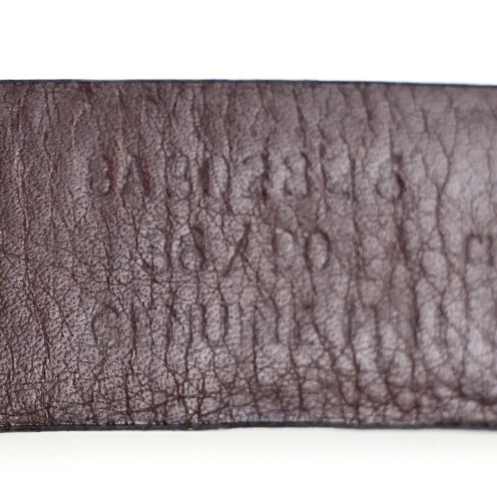 Bill Adler BROWN GENUINE LEATHER 1 1/8